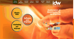 Desktop Screenshot of idw.com.pe