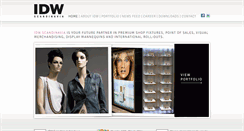 Desktop Screenshot of idw.dk